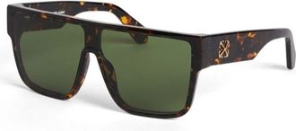 Off-white SYRACUSE Green Shield Unisex Sunglasses OERI13J 6055 132