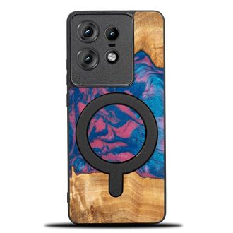 OEM Funda Bewood Unique Para Motorola Edge 50 Pro - Neones - Vegas Con Magsafe