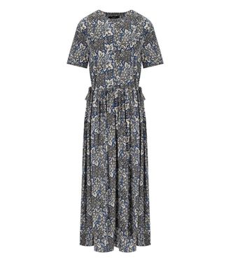 Weekend by Max Mara ABITO LUNGO FASCINO A FIORI BLU MAX MARA WEEKEND