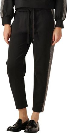 Access Fashion Trainingsbroeken - Dames - Sweatpants - Zwart - S - Rayon - Broeken