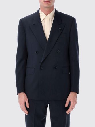 Lardini Blazer doppiopetto in pura lana vergine con rever a lancia