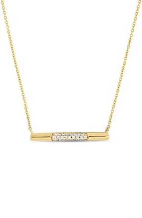 Bony Levy Audrey Diamond Bar Pendant Necklace in 18K Yellow Gold at Nordstrom Rack