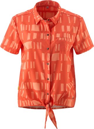 Gonso Radtrikot GONSO Adventure Blouse W, Damen, Gr. 36, rot (hellrot), 94% Polyester, 6% Elasthan, Rundhals, Trikots Radtrikot, Strapazierf&auml;hig, formbest&auml;n