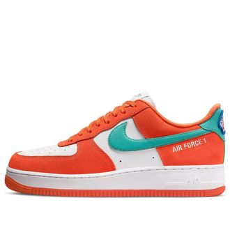 Nike Air Force 1 07 LV8 Athletic Club - Rush Orange Washed Teal DH7568-800