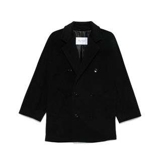 Max Mara Dames, Mantels, Zwart, Maat: S Wol