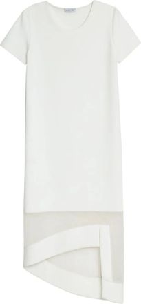 Gloria Coelho asymmetric dress - White