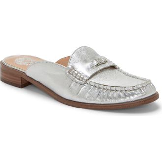 Vince Camuto Cobby Mule in Lux Silver at Nordstrom Rack, Size 9.5