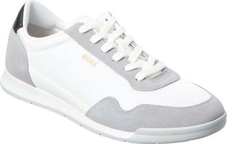 HUGO BOSS Titanium Suede Sneaker