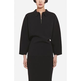 Co Pencil Skirt in Viscose in Black at Nordstrom, Size Xx-Small