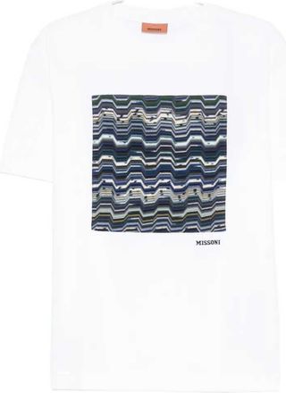 Missoni T-Shirt mit Zickzack-Print