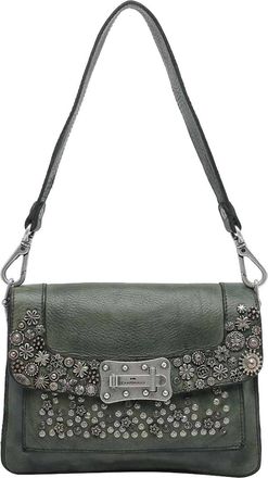 Campomaggi Grey Agnese Crossbody Bag
