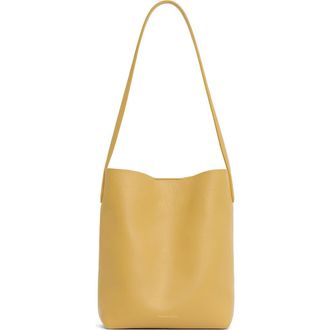 Mansur Gavriel Small Everyday Cabas Leather Tote in Paglia at Nordstrom