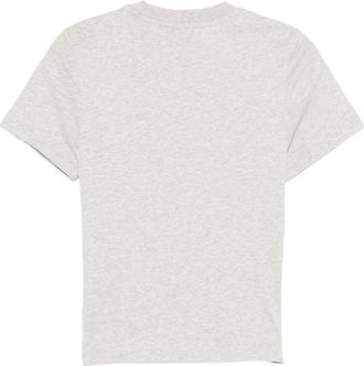 Ami Ami T-Shirt Ami De Coeur Contraste Cropped