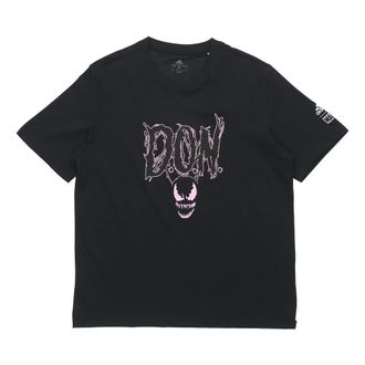 adidas Don Venom Tee Basketball Sports Short Sleeve Black GI8874