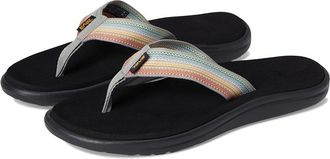Teva Voya Flip Womens Sandals Antiguous Grey : 10 B - Medium, Textile