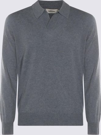 Altea Blue Wool Knitwear