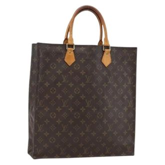 Louis Vuitton Pre-owned Tote Bags, female, Brown, Size: ONE SIZE Pre-owned Canvas Tote Bag