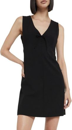 ottod'Ame Short Dress With Bow in Black at Nordstrom, Size 42