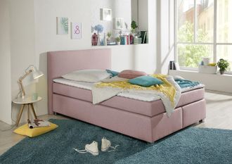 Inosign Boxspringbett »Eliana« inkl. Topper, in 4 Breiten, 3 Matratzenarten und 2 Härtegraden