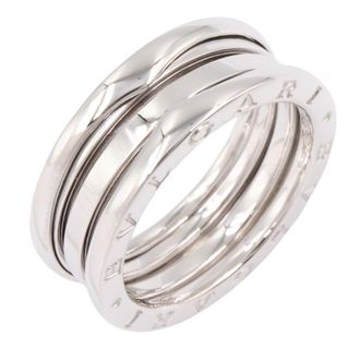 Bulgari Silver White Gold (18K) Band Ring (Pre-Owned)