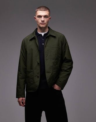 Tommy Hilfiger Giacca impermeabile ripiegabile verde militare