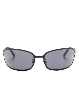 Kuboraum Mask H30 sunglasses - unisex - Metal (Other) - 71 - Black