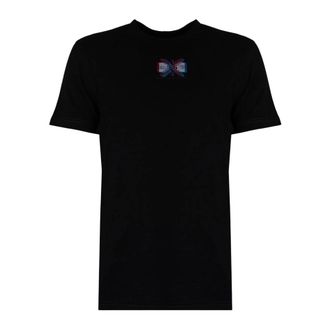 Diesel Camiseta de manga corta con estampado gr&aacute;fico - Tops - Hombre - Negro - L