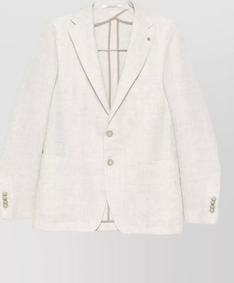 Tagliatore single breasted blazer notch lapel long sleeves