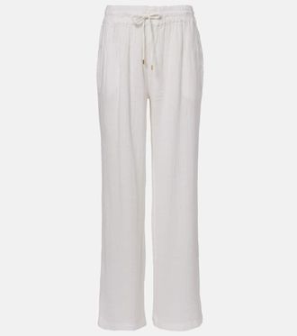 Melissa Odabash Krissy cotton wide-leg pants