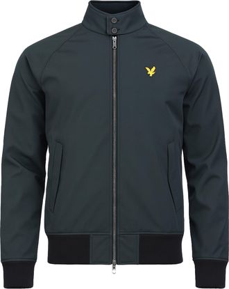Lyle & Scott Softshell Mens Black Harrington Jacket - Size X-Small