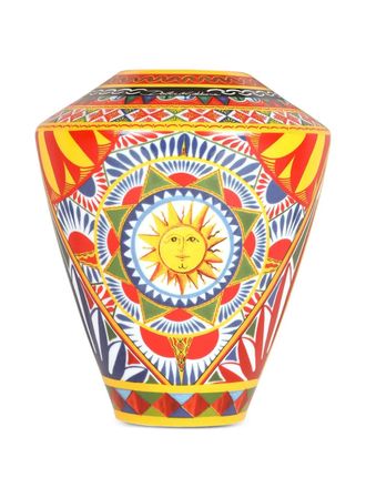 Dolce & Gabbana Vaso Sun Amphora piccolo - Giallo