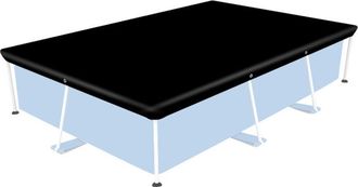 OEM Cubierta Rectangular Para Piscina 300&times;201 Cm, Protecci&oacute;n Para El Marco De La Piscina, Resistente A Los Rayos Uv