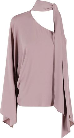 Federica Tosi Blusa in crêpe-de-chine - Rosa