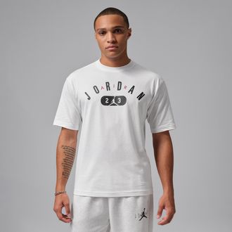 Nike Jordan Mens Jordan T-Shirt in White | IF3071-100