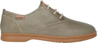 Pikolinos Groene veterschoen voor vrouwen - Dames - Veterschoenen - Groen - 37 EU - Leer - Schoenen