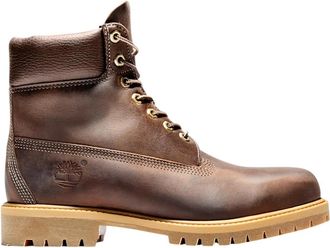 Timberland Premium 6-Inch Waterdichte Boot - Heren - Veterlaarzen - Bruin - 44 EU - Leer - Schoenen