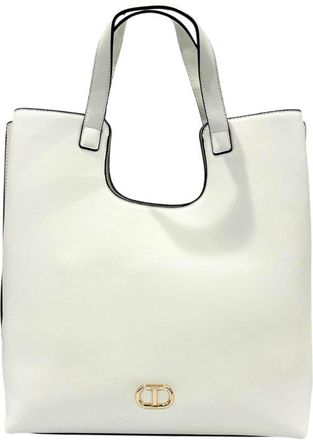 Twinset White PU Women Womens Handbag