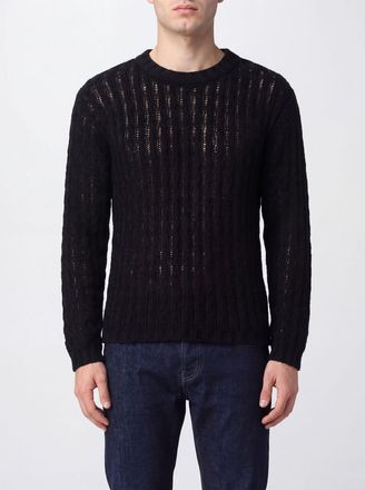 Ann Demeulemeester Maglia girocollo slim fit in cotone traforato