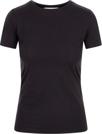 Sportmax Tops, Dames, Zwart, XS, Zwarte T-shirts en Polos