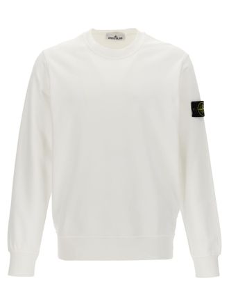 Stone Island Logo Badge Sweatshirt