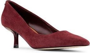 Donald J Pliner Calibra Kitten Heel Pump in Bordeaux at Nordstrom Rack, Size 6.5