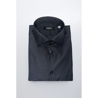 Baldinini Black Cotton Men Mens Shirt