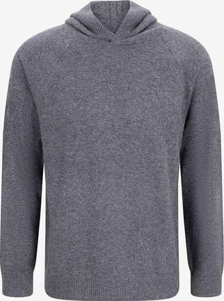 Vince Sweatshirt mit Kapuze aus Wolle und Kaschmir