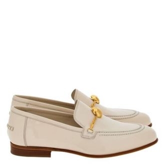 Ferragamo Vernice Leather Horsebit Loafers, Size 7 C
