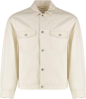 Bottega Veneta White Denim Jacket