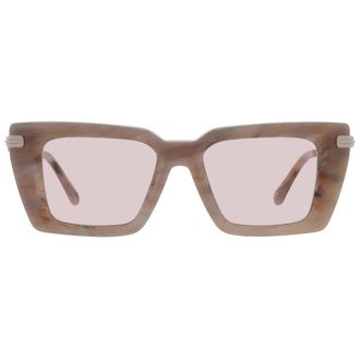 Ferragamo Ferragamo Pink Rectangular Ladies Sunglasses SF2089S 026 52