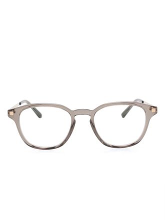Mykita Yura round-frame glasses - unisex - Acetate/Titanium - 45 - Grey