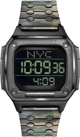 Philipp Plein Hyper $hock Mens Green Watch PWHAA0921 Stainless Steel - One Size