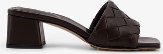 Bottega Veneta Sandali con tacco in pelle con motivo Intrecciato - BOTTEGA VENETA - gender_Woman