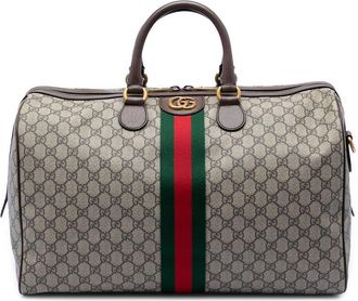 Gucci Pre-owned Gucci Medium GG Supreme Web Ophidia Carry On Duffle Bag Ladies M8WF5K3TF27U367U